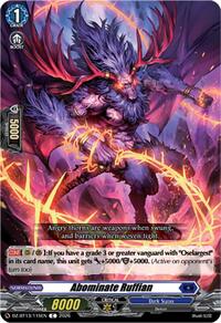 Abominate Ruffian | DZ-BT13: Parallactic Clash | C | Normal | #DZ-BT13/115EN