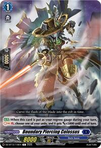 Boundary Piercing Colossus | DZ-BT13: Parallactic Clash | C | Normal | #DZ-BT13/118EN
