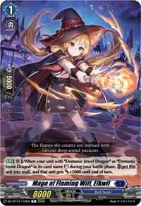 Mage of Flaming Will, Elkwil | DZ-BT13: Parallactic Clash | C | Normal | #DZ-BT13/119EN