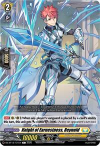 Knight of Earnestness, Reynold | DZ-BT13: Parallactic Clash | C | Normal | #DZ-BT13/131EN