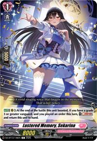 Lustered Memory, Sekarina | DZ-BT13: Parallactic Clash | C | Normal | #DZ-BT13/148EN
