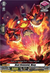 Heat Elemental, Marg | DZ-BT13: Parallactic Clash | C | Normal | #DZ-BT13/153EN