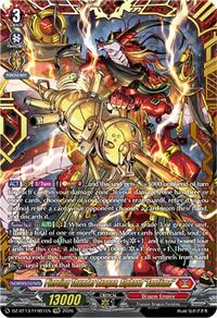 Piercing Thunder Dragon, Alphard "Fantome" (FFR) | DZ-BT13: Parallactic Clash | Double Frame Rare | Normal | #DZ-BT13/FFR01EN