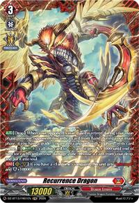 Recurrence Dragon (FR) | DZ-BT13: Parallactic Clash | Frame Rare | Normal | #DZ-BT13/FR01EN