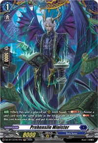 Prehensile Minister (FR) | DZ-BT13: Parallactic Clash | Frame Rare | Normal | #DZ-BT13/FR17EN