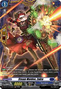 Steam Maiden, Zaktu (FR) | DZ-BT13: Parallactic Clash | Frame Rare | Normal | #DZ-BT13/FR18EN