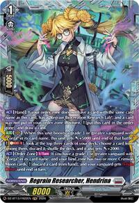 Regrain Researcher, Hendrina (FR) | DZ-BT13: Parallactic Clash | Frame Rare | Normal | #DZ-BT13/FR22EN