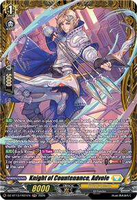 Knight of Countenance, Advole (FR) | DZ-BT13: Parallactic Clash | Frame Rare | Normal | #DZ-BT13/FR31EN