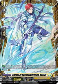 Knight of Reconsideration, Restal (FR) | DZ-BT13: Parallactic Clash | Frame Rare | Normal | #DZ-BT13/FR34EN