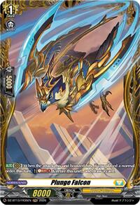 Plunge Falcon (FR) | DZ-BT13: Parallactic Clash | Frame Rare | Normal | #DZ-BT13/FR35EN