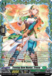 Treetop Bow Hunter, Treeta (FR) | DZ-BT13: Parallactic Clash | Frame Rare | Normal | #DZ-BT13/FR40EN