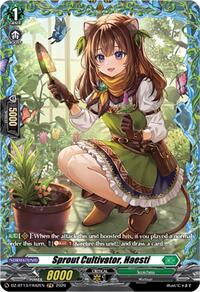 Sprout Cultivator, Haesti (FR) | DZ-BT13: Parallactic Clash | Frame Rare | Normal | #DZ-BT13/FR42EN
