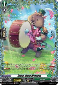Drum-drum Wombat (FR) | DZ-BT13: Parallactic Clash | Frame Rare | Normal | #DZ-BT13/FR43EN