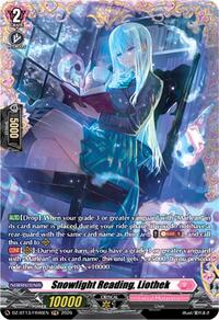 Snowlight Reading, Liothek (FR) | DZ-BT13: Parallactic Clash | Frame Rare | Normal | #DZ-BT13/FR46EN