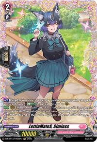 LettiaMateS, Simiess (FR) | DZ-BT13: Parallactic Clash | Frame Rare | Normal | #DZ-BT13/FR50EN