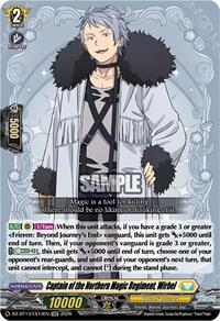 Captain of the Northern Magic Regiment, Wirbel | DZ-BT13: Parallactic Clash | EXC | Normal | #DZ-BT13/EX13EN