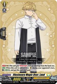 Illusionary Magic User, Land | DZ-BT13: Parallactic Clash | EXC | Normal | #DZ-BT13/EX16EN