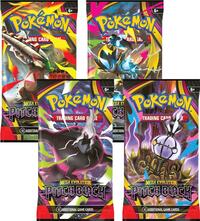Pokemon: Pitch Black Booster Pack Art Bundle [Set of 4]