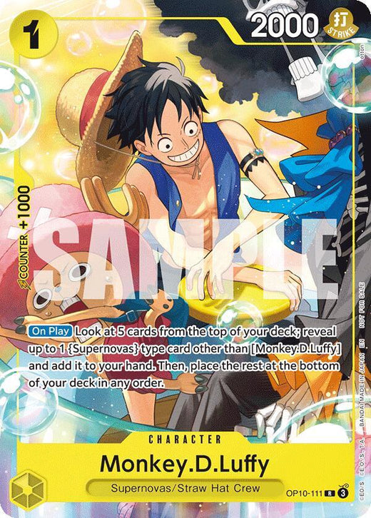 Monkey.D.Luffy (Welcome Pack 2026 Vol.1) OP10-111 R