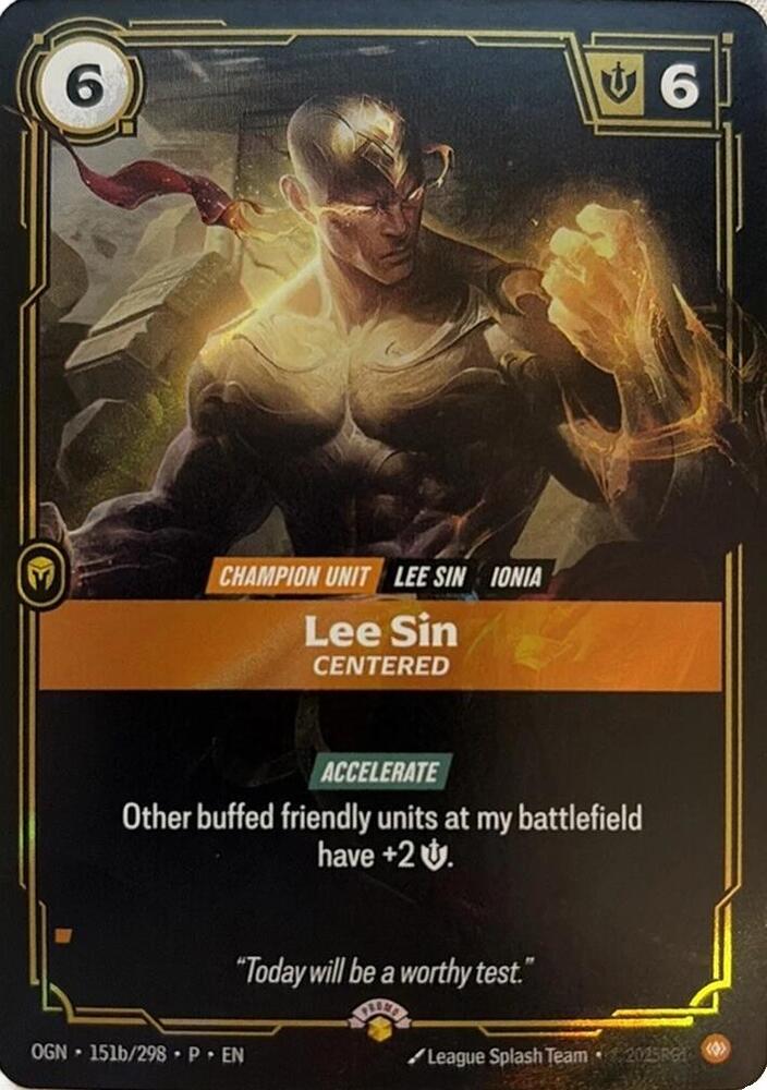 Riftbound: League of Legends Trading Card Game: Riftbound Organized Play Promotional Cards Singles 1/2