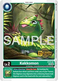 Kekkomon (Welcome Tamers Pack Vol.2) | Starter Deck 23: Beatbreak Release Event Cards | Common | Foil | #ST23-01 C