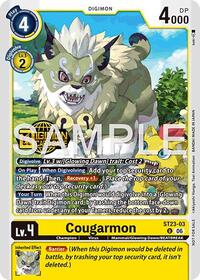 Cougarmon (Welcome Tamers Pack Vol.2) | Starter Deck 23: Beatbreak Release Event Cards | Uncommon | Foil | #ST23-03 U
