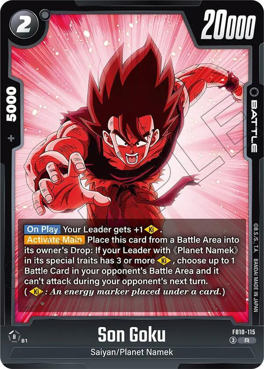 Son Goku - FB10-115 Rare Holofoil