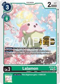 Lalamon (Welcome Tamers Pack Vol.2) | Starter Deck 24: Data Squad Release Event Cards | Common | Foil | #ST24-08 C