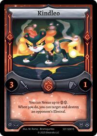 Kindleo | Divine Champions: Sunstrike Starter Decks | UC | Normal | #SST-SD015