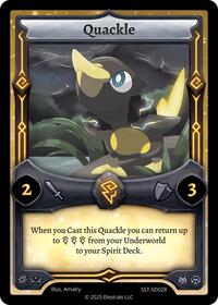 Quackle | Divine Champions: Sunstrike Starter Decks | C | Normal | #SST-SD028