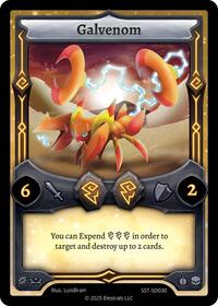Galvenom | Divine Champions: Sunstrike Starter Decks | UC | Normal | #SST-SD030