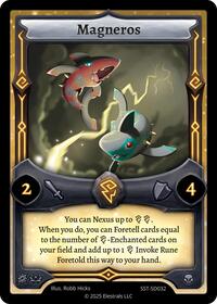 Magneros | Divine Champions: Sunstrike Starter Decks | R | Normal | #SST-SD032
