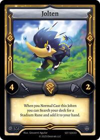 Jolten | Divine Champions: Sunstrike Starter Decks | C | Normal | #SST-SD033