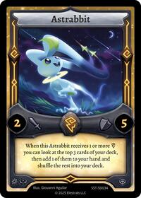 Astrabbit | Divine Champions: Sunstrike Starter Decks | UC | Normal | #SST-SD034