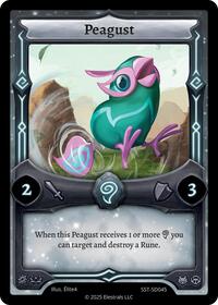 Peagust | Divine Champions: Sunstrike Starter Decks | C | Normal | #SST-SD045