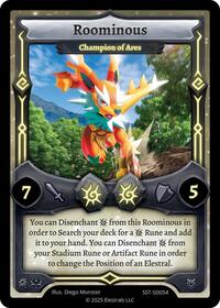 Roominous - Champion of Ares | Divine Champions: Sunstrike Starter Decks | UC | Normal | #SST-SD054