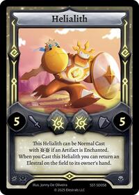 Helialith | Divine Champions: Sunstrike Starter Decks | R | Normal | #SST-SD058
