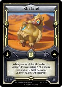 Khafmel | Divine Champions: Sunstrike Starter Decks | C | Normal | #SST-SD059