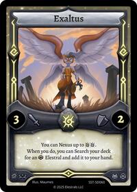 Exaltus | Divine Champions: Sunstrike Starter Decks | R | Normal | #SST-SD060
