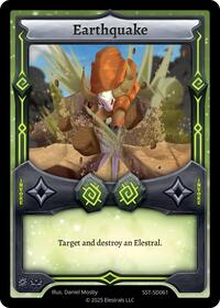 Earthquake | Divine Champions: Sunstrike Starter Decks | UC | Normal | #SST-SD061