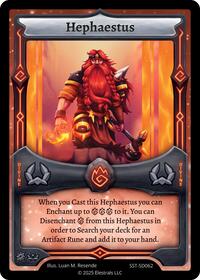 Hephaestus | Divine Champions: Sunstrike Starter Decks | R | Normal | #SST-SD062
