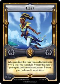 Hera | Divine Champions: Sunstrike Starter Decks | R | Normal | #SST-SD071
