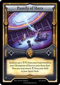 Family of Hera | Divine Champions: Sunstrike Starter Decks | R | Normal | #SST-SD074