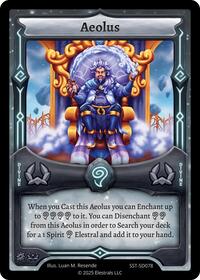 Aeolus | Divine Champions: Sunstrike Starter Decks | R | Normal | #SST-SD078