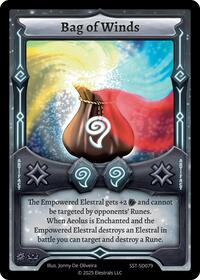 Bag of Winds | Divine Champions: Sunstrike Starter Decks | UC | Normal | #SST-SD079