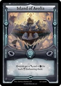Island of Aeolia | Divine Champions: Sunstrike Starter Decks | C | Normal | #SST-SD080