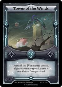 Tower of the Winds | Divine Champions: Sunstrike Starter Decks | UC | Normal | #SST-SD082