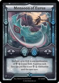 Monsoon of Eurus | Divine Champions: Sunstrike Starter Decks | UC | Normal | #SST-SD084