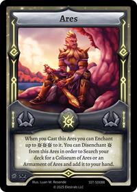 Ares | Divine Champions: Sunstrike Starter Decks | R | Normal | #SST-SD088