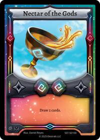Nectar of the Gods | Divine Champions: Sunstrike Starter Decks | R | Normal | #SST-SD100